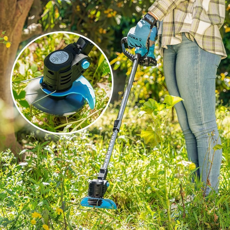 Cecotec Freemove FastCut 4000 650W akkumulátoros fűnyíró 2 akkuval, forgófejes, teleszkópos