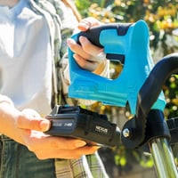 Cecotec Freemove FastCut 4000 650W akkumulátoros fűnyíró 2 akkuval, forgófejes, teleszkópos 4