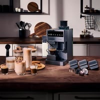 Cecotec Freestyle Grind & Latte aparat za kavu na kapsule, 1400 W, 20 bara, spremnik za vodu 1,6 L, konusni mlinac za kavu, zaslon osjetljiv na dodir, automatsko čišćenje 2
