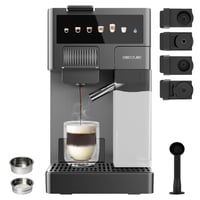 Cecotec FreeStyle Latte T kapszulás kávéfőző, 1,6 l víztartály, 400 ml tejtartály 1