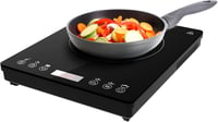 Cecotec Full Magma Slim hordozható indukciós főzőlap 2000W, 8 fokozat, üveg felület, érintőkijelző 1