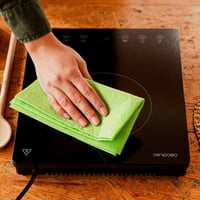 Cecotec Full Magma Slim hordozható indukciós főzőlap 2000W, 8 fokozat, üveg felület, érintőkijelző 7