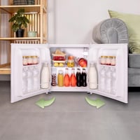 Minifrigider Cecotec GrandCooler 20000 L SilentCompress, 46L, 48,7x48 cm, Consum Redus, Ușă Reversibilă, Răcire Ciclică, Alb, Clasa Energetică E 6