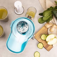 Cecotec Juice&Fresh 400 Titanium fehér kompakt mixer 400W fekete titánium koronggal 3