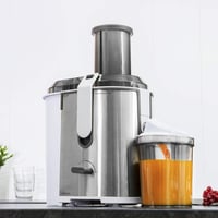 Cecotec Orbital StrongTitanium 19000 XXL gyümölcscentrifuga 1300W, titánium korongos, 2 sebességfokozat 6