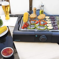 Grătar electric de masă Cecotec PerfectSteak 4200 Way, 2400W, Grătar din oțel inoxidabil, 3 trepte de temperatură și reglare pe înălțime, Negru 2