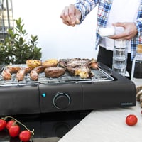 Grătar electric de masă Cecotec PerfectSteak 4200 Way, 2400W, Grătar din oțel inoxidabil, 3 trepte de temperatură și reglare pe înălțime, Negru 6