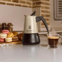 Cecotec Piccolina 400 Green Moka Kávéfőző 200ml 4 Csészés Rozsdamentes Acél 2