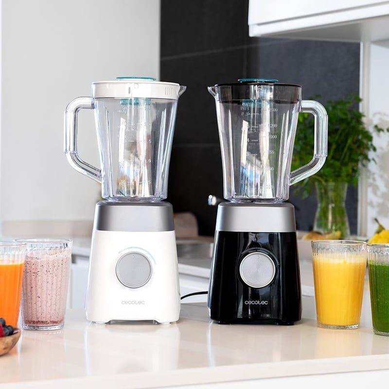 Cecotec Power Black Titanium 1300W konyhai mixer fekete titán késsel