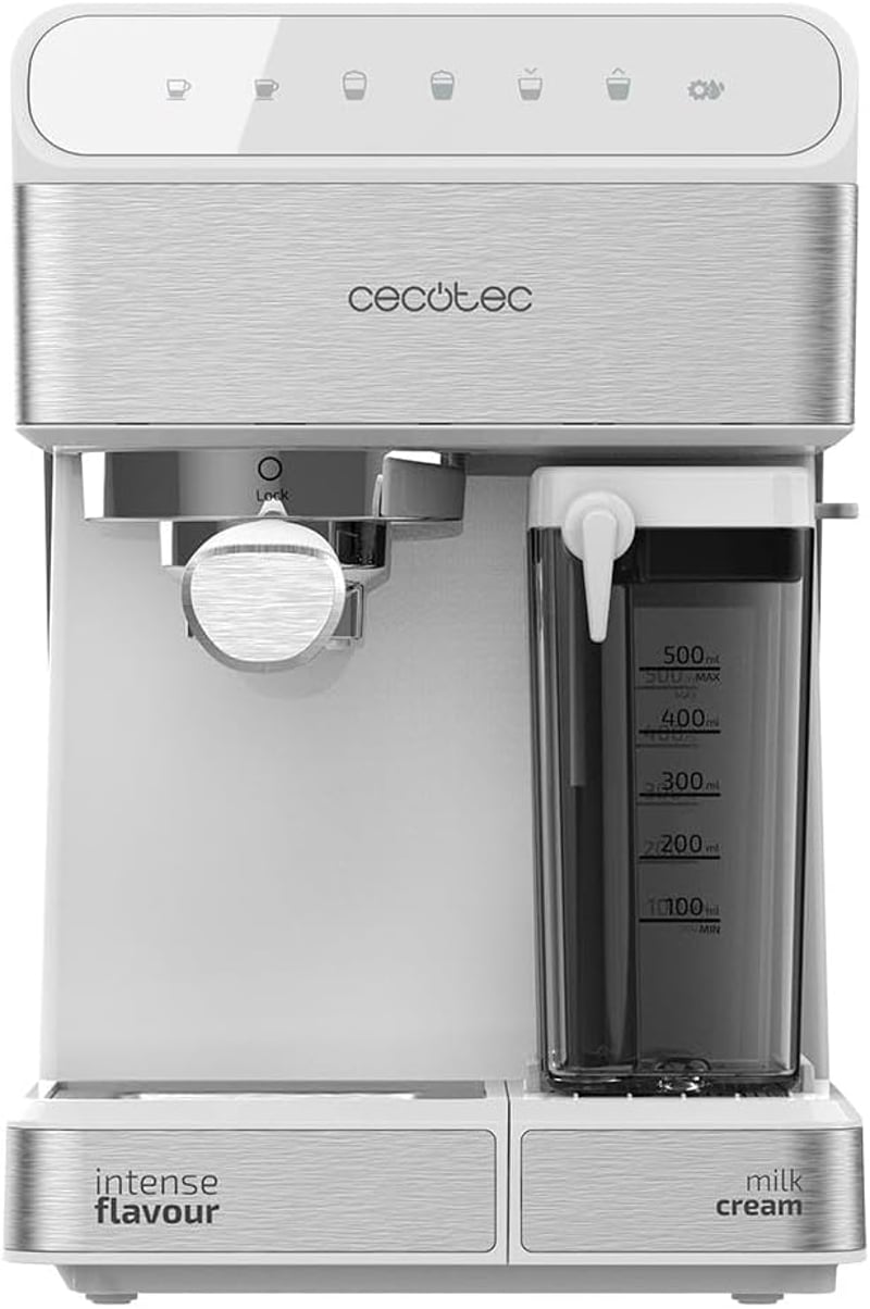 Cecotec Power Instant ccino 20 Bar Espresso Kávéfőző 1350W Tejhabosítóval