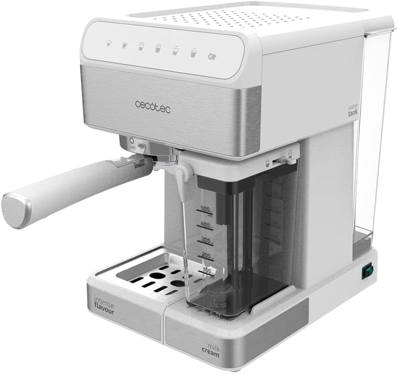 Cecotec Power Instant ccino 20 Bar Espresso Kávéfőző 1350W Tejhabosítóval