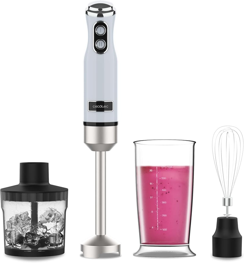 Cecotec Power RetroBlue 1200MAX kézi turmixgép 1200W CrossBlades technológia