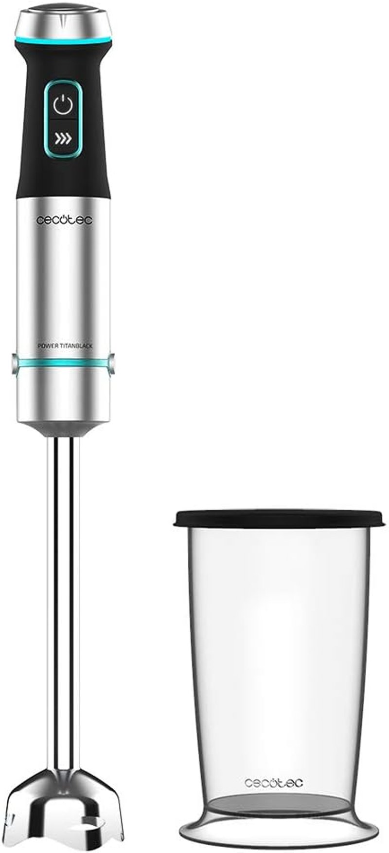 Cecotec Power TitanBlack 1200 XL botmixer - 1200 W, 800 ml pohárral