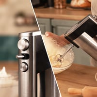 Cecotec PowerTwist 500 kézi mixer 500W, 5 fokozat + turbo, acél, 3 kiegészítő 3