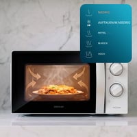 Cecotec ProClean 2010 Wave Mikrohullámú Sütő 20L 700W 3DWave Technológia 6 Teljesítményszint Leolvasztás Kompakt Design 6