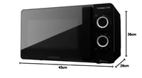 Cuptor cu microunde Cecotec ProClean 3130 cu grill, 20 litri, strat Ready2Clean, 700 W, grill 800 W, 6 niveluri de putere, temporizator 30 de minute, negru 9