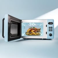Cuptor cu microunde digital Cecotec ProClean 5110 cu grill, 20 L, verde 6