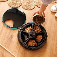 Cecotec Pumba 1600 Purrfect Meal automata kisállat etető – 1,6 l, 4 rekesz, LED kijelző, időzítő és hangfelvevő 3