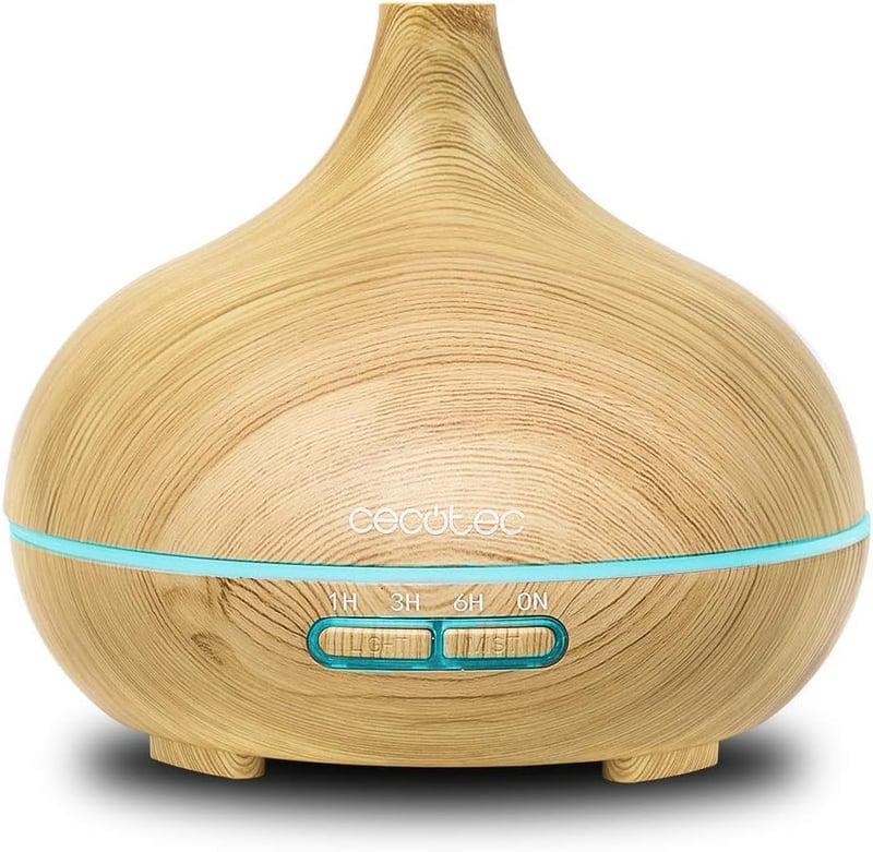 Cecotec Pure Aroma ultrahangos párásító 300ml, időzítő, 7 LED szín, aromaterápia