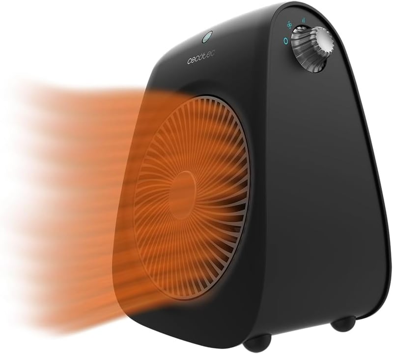 Cecotec ReadyWarm 2000 Max Force fekete ventilátoros fűtőgép 2000W