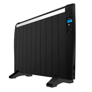 Radiator electric Cecotec ReadyWarm 2100 – 1500 W, 10 elemenți, telecomandă, afișaj LCD, temporizator săptămânal, negru