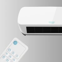 Aerotermă ceramică de perete Cecotec ReadyWarm 5200 Box, 2000 W, afișaj digital, telecomandă, IPX2, temporizator, 3 moduri de funcționare 5