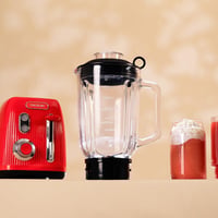 Cecotec Retro Stand Mixer 1200W Piros Konyhai Mixer 2 Sebességgel és Titanium Késsel 6