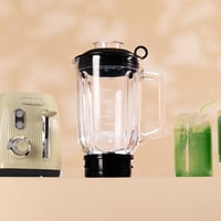 Cecotec RetroGreen Retro Konyhai Mixer 1200W, 2 Fokozat, Titán Kés, 1.5L Kancsó 6