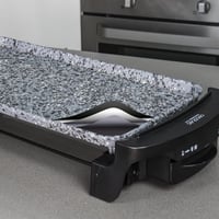 Elektrický gril Cecotec Rock&Water 2000 – povrch RockStone, nastaviteľný termostat, vhodný do umývačky riadu, 40x20 cm, 1800 W 2