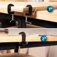 Sada stolárskych zvierok Cecotec StrongComfort 4400 Force, 8 ks, 4x zvierka 300 mm (2x80 mm + 2x50 mm), max. 350 kg, DIN 5117, 4x 1/2" svorka na rúrku 10