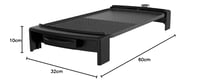 Cecotec Tasty&Grill 2500 RockWater MixGrill elektromos grillsütő, 2150 W - fekete 7