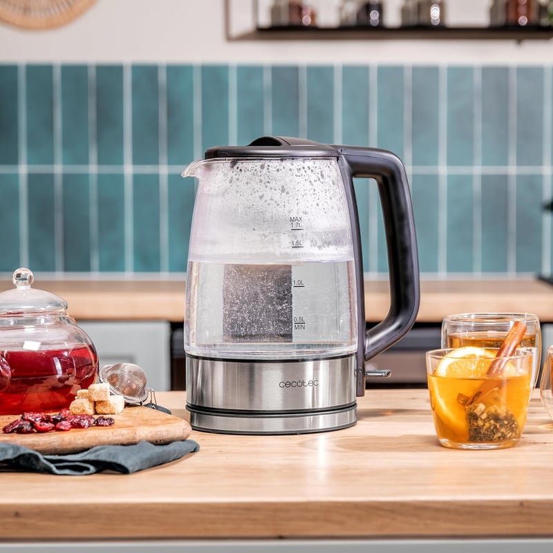 Cecotec ThermoSense 340 elektromos vízforraló 1,7L boroszilikát üveggel