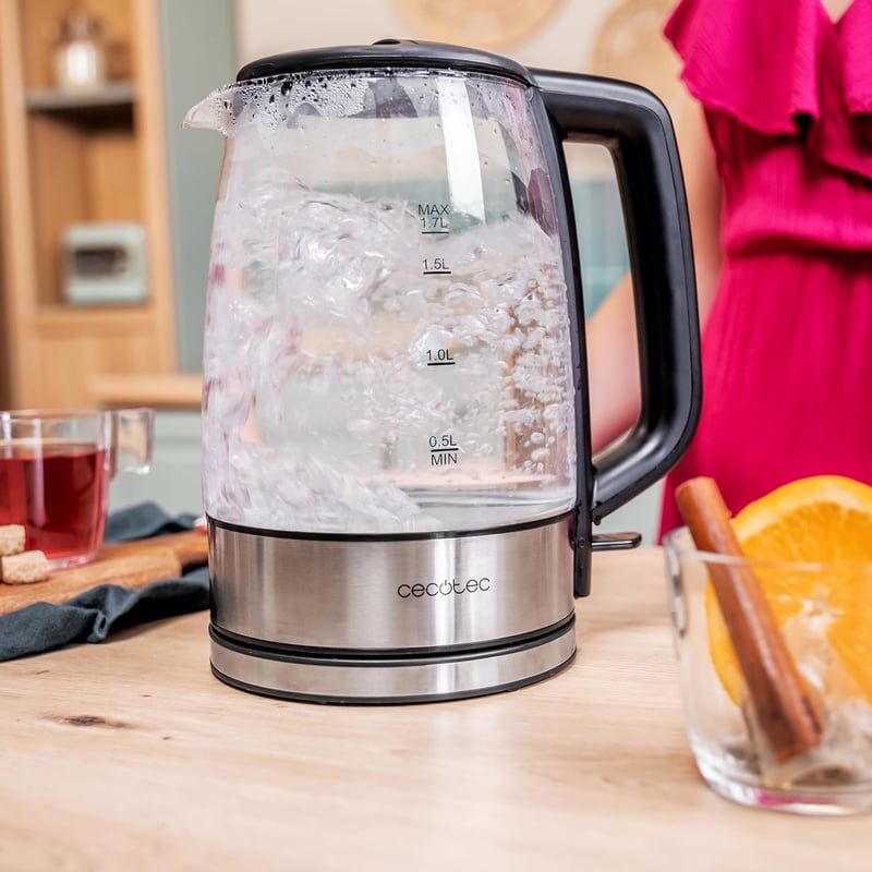 Cecotec ThermoSense 340 elektromos vízforraló 1,7L boroszilikát üveggel