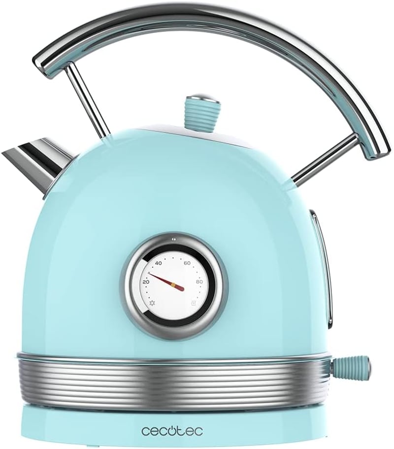 Cecotec ThermoSense 420 elektromos vízforraló 1,8L 2200W hőmérsékletes kék