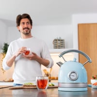 Cecotec ThermoSense 420 elektromos vízforraló 1,8L 2200W hőmérsékletes kék 5