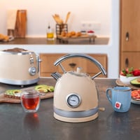 Cecotec ThermoSense elektromos vízforraló 1,8L 2200W hőmérsékletes beige 7