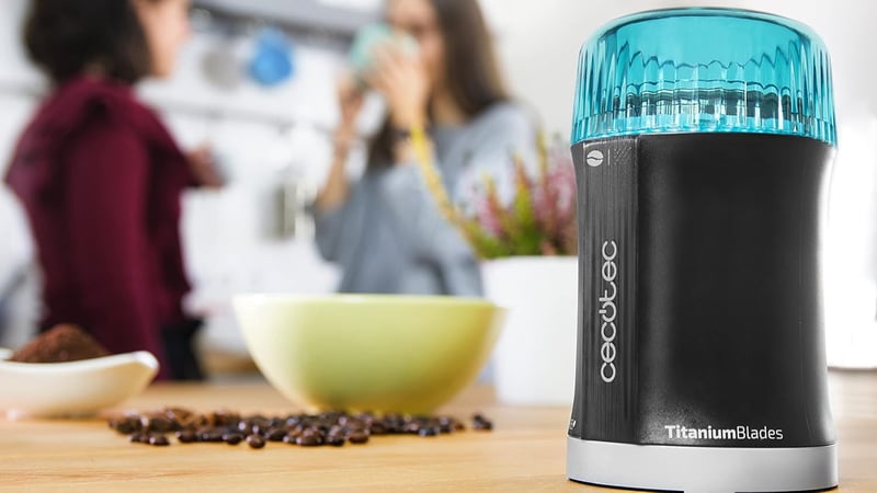 Cecotec TitanMill 200W elektromos kávédaráló fűszermalom rozsdamentes acél