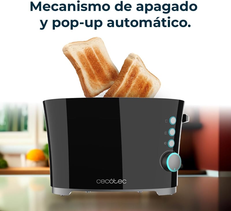 Cecotec Toast&Taste Double B 650W dupla sütőrés kenyérpirító automata leállítással