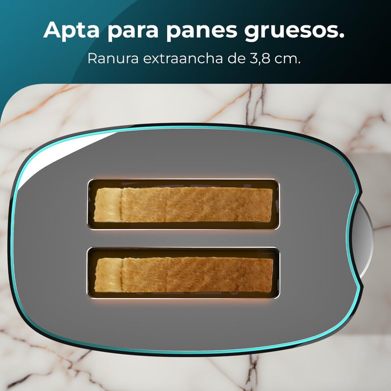Cecotec Toast&Taste Double B 650W dupla sütőrés kenyérpirító automata leállítással