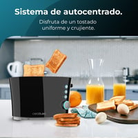 Cecotec Toast&Taste Double B 650W dupla sütőrés kenyérpirító automata leállítással 9