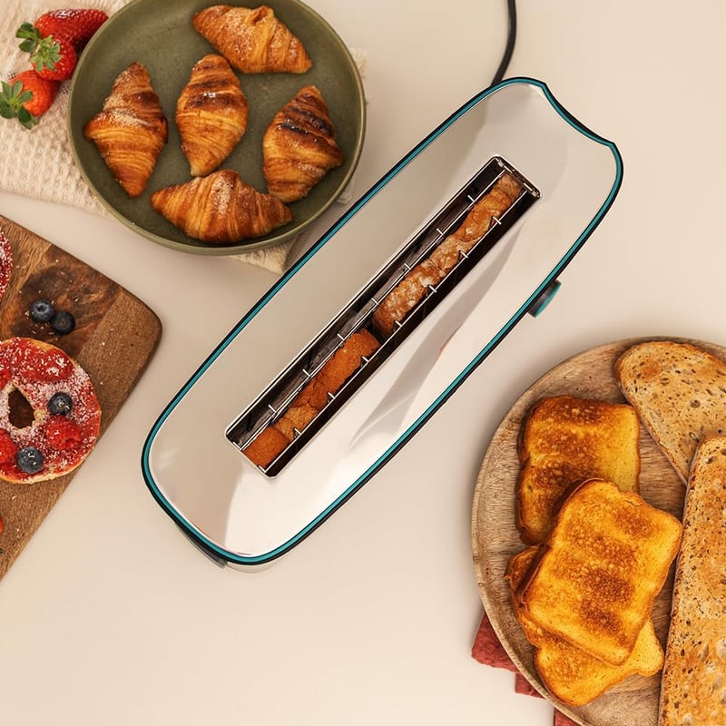 Cecotec Toast&Taste Extra B 1000W dupla hosszú részes kenyérpirító XL nyílással