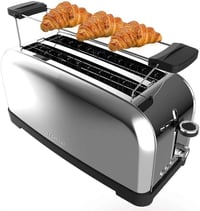 Cecotec Toastin' time 1500 Inox függőleges kenyérpirító, 1500W, rozsdamentes acél 3