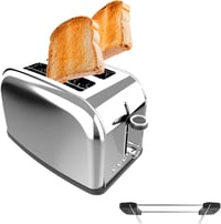 Prăjitor de pâine vertical Cecotec Toastin' Time 850 Inox Essential 850W 1