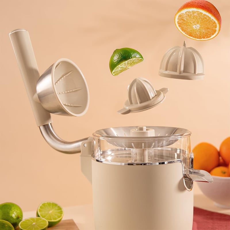 Cecotec Xqueeze RetroJuice 1000W elektromos citrusprés rozsdamentes szűrővel