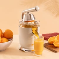 Cecotec Xqueeze RetroJuice 1000W elektromos citrusprés rozsdamentes szűrővel 4
