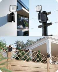 EDISHINE Elemes LED Reflektor Mozgásérzékelővel - 300 Lumen IP44 Vízálló Kültéri Spotlámpa, Állítható Fejjel, 6000K, Garázshoz, Kerthez

AI: 5
