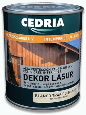 CEDRIA Dekor Lasúr lazura za zaštitu drveta na otvorenom - 750 ml