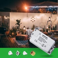 LED transzformátor 24V 15W - G4, MR11, MR16 izzókhoz és csengőhöz - Újracsomagolt 7