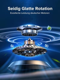 Ceeniu UFO 2024 Napelemes Autó Illatosító, Zöld Energia Autó Parfüm, Prémium Autó Deodor - Intense (cologne + azure ocean) 4