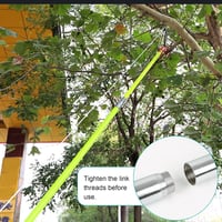 CEIEVER 8m Teleszkópos Metszőfűrész Ollóval, Állítható Hosszúságú Kerti Szerszám, Kézi Ágvágó Szett Hordtáskával, Erdészeti és Gyümölcsszedő 2